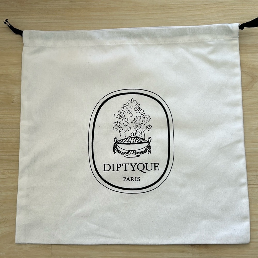 diptyque dust bag - 15” x 16”